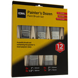 Coral Painter's Dozen Paint Brush Set 12PC 31409