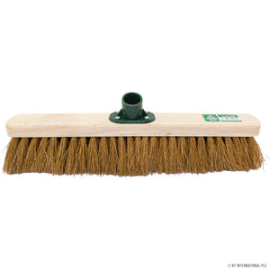 Marksman 18" Coco Broom Brush Head - Round Edges 24024