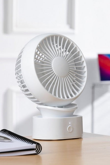 Daewoo White Mini Table Fan  COL1540
