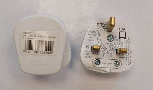 DAEWOO 13 Amp 3 Pin UK Plug ELA1056