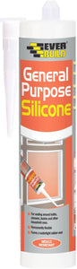 Everbuild General Purpose Silicone C3 White 280ml - 467061