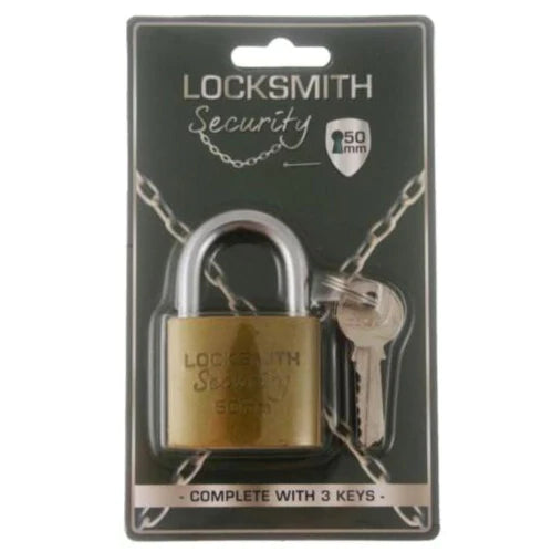 Green Jem 50mm Locksmith Security Padlock 50MMPL