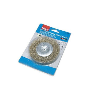 Hilka 4" Wire Wheel Brush - 51950004