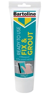 Bartoline 330g Squeezy Tube Fix & Grout Tile Adhesive - 52850120