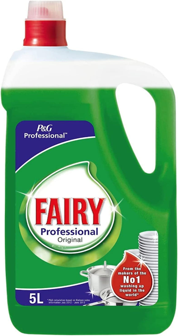 FAIRY 5ltr Washing Up Liquid Original  Fairy