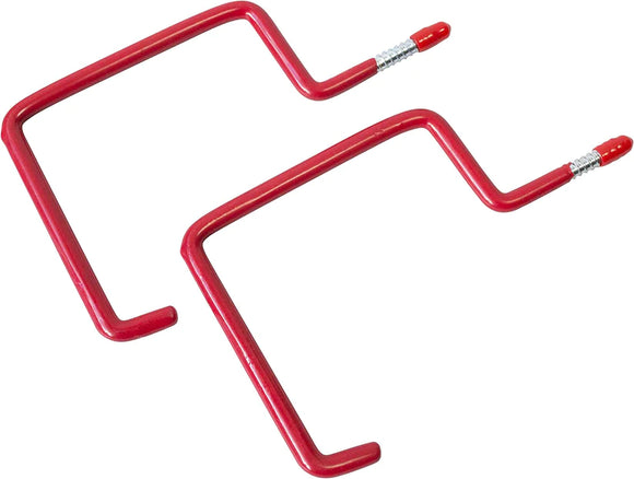 Rapide Red Utility Hooks Plastic Coated 18.5cm 2pc 3146