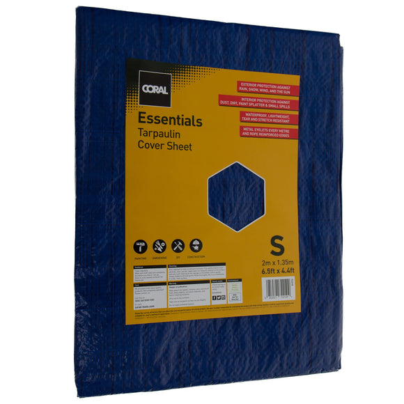 Coral Essentials Tarpaulin 2x1.35m 72210