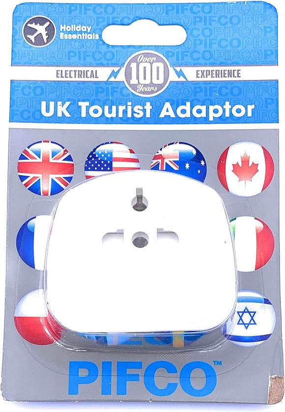 DAEWOO UK Tourist Adaptor Blue Packaging TVL1012