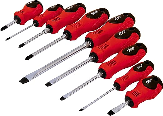 Draper 9 pc Soft Grip Screwdriver Set 32608