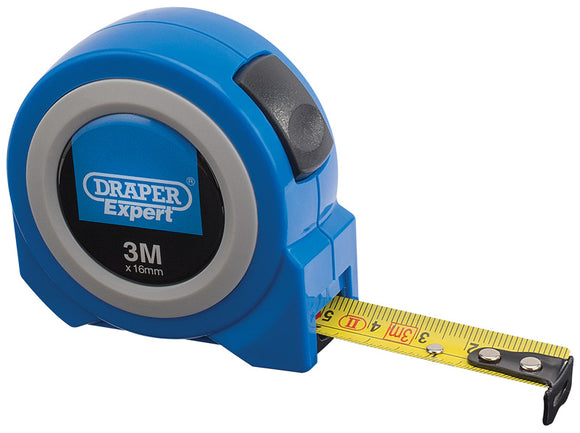 Draper 3m x 16mm Autolock Tape - Blue - 83629