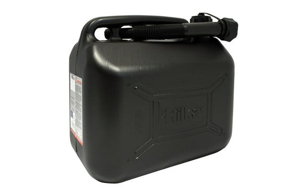Hilka 10L Black Plastic Fuel Can 84809520