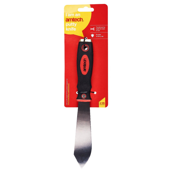 Amtech Putty knife with soft grip handle G0645