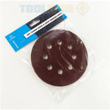 Toolzone 5Pc 125Mm Hook & Loop Pex Discs AB004