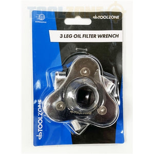 Toolzone 3 Leg Oil Filter Wrench Dual DR - AU205