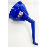 Toolzone Blue Plastic Angled Funnel AU391