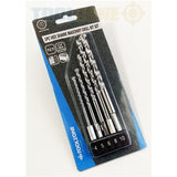 Toolzone 5Pc Hex Shank Masonry Drill Set DR028