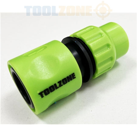 Toolzone Water Stop Connector C/W Hose Protect GD175
