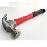 Toolzone 16Oz Claw Hammer Fibre Handle HM044