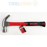 Toolzone 16Oz Claw Hammer Fibre Handle HM044