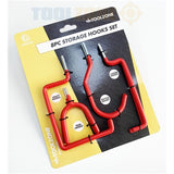 Toolzone 8Pc Storage Hook Set HW061
