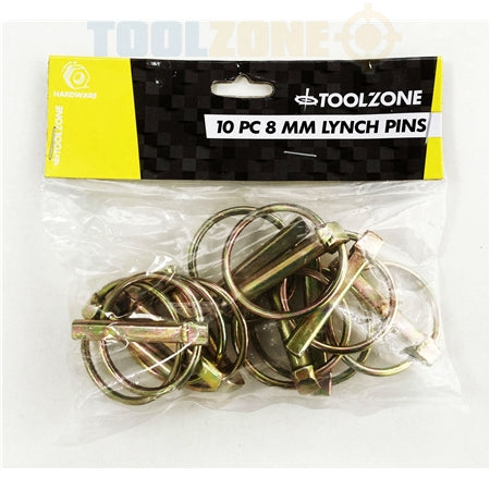 Toolzone 10pc 8mm Linkage Pins - HW164