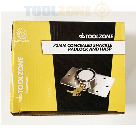 Toolzone 73Mm Shackless Lock & Hasp LK107