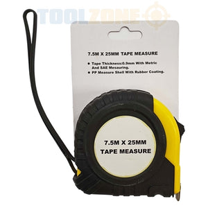 Toolzone 7.5M Basic Tape Measure-MS062