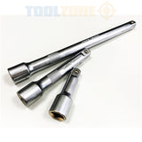 Toolzone 3Pc 1/2" Crv Extension Bars SS027