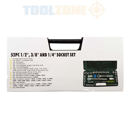 Toolzone 52Pc 1/4