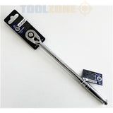 Toolzone 3/8" Extra Long Ratchet Handle Polished SS199