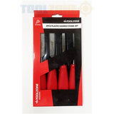 Toolzone 4Pc Plastic Handle Chisel Set WW040