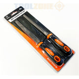 Toolzone 2Pc 150Mm T12 Soft Grip File Set ww210