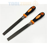 Toolzone 2Pc 150Mm T12 Soft Grip File Set ww210