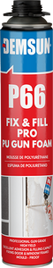 P66 Fix & Fill Pro Pu Gun Foam 750ML DS01104