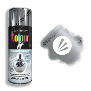 Rapide Colour It Chrome Effect Spray Paint Gloss 400ml 2700