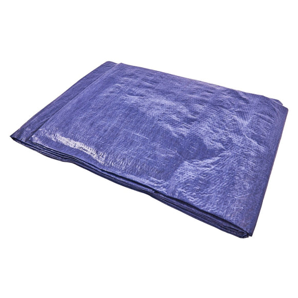 Amtech 730mm (24ft) x 550cm (18ft) Tarpaulin - blue S4900