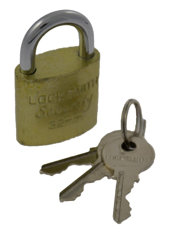 Green Jem -NEW - 32mm Locksmith Security Padlock 32MMPL