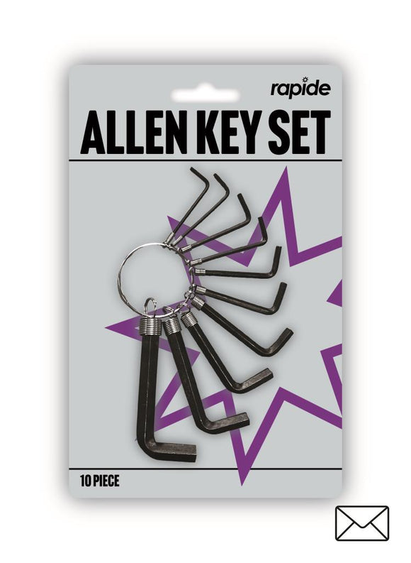 Rapide ALLEN KEY SET 10PC 5988