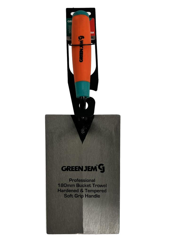 Green Jem  180mm Bucket Trowel- HTPBT180