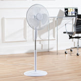 Daewoo Pedestal Fan, 16in - White COL1568GE