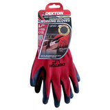 DEKTON SIZE 9/L Heavy Duty Professional Grade Latex Coated Working Gloves 70710