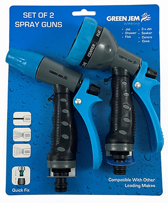 Green Jem - SET OF 2 Spray Guns HGX21C