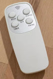Daewoo 16" Wall Fan With Remote Control White COL1577