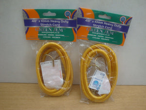 48" GREEN JEM Heavy Duty 10MM Bungee Cords HWBC48