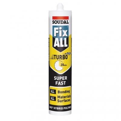 Soudal 290ml Fix all Turbo Black UK-146505