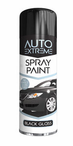 AX Black Gloss Spray Paint 250ML -1901