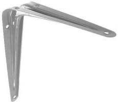 Perry 350mm 14" x 12" No.240 London Shelf Brackets White- 240-0350WH-60