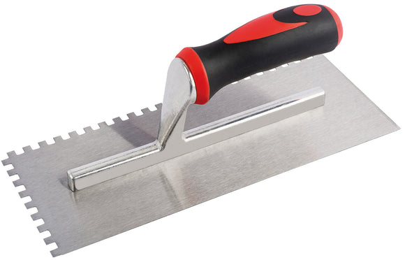 Draper Notched Adhesive Trowel - 280mm - 15094