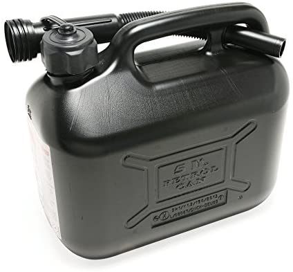 Hilka 5L Black Fuel Can - 84809025