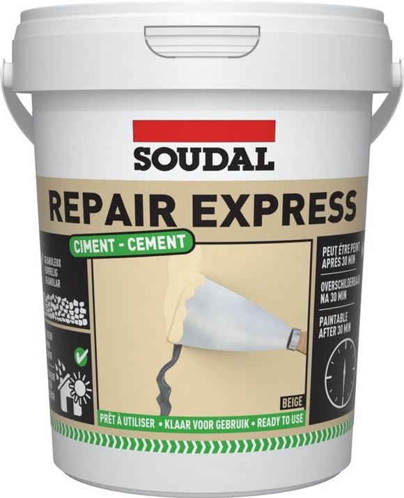 Soudal 900ml Repair Express Cement Beige - 152307